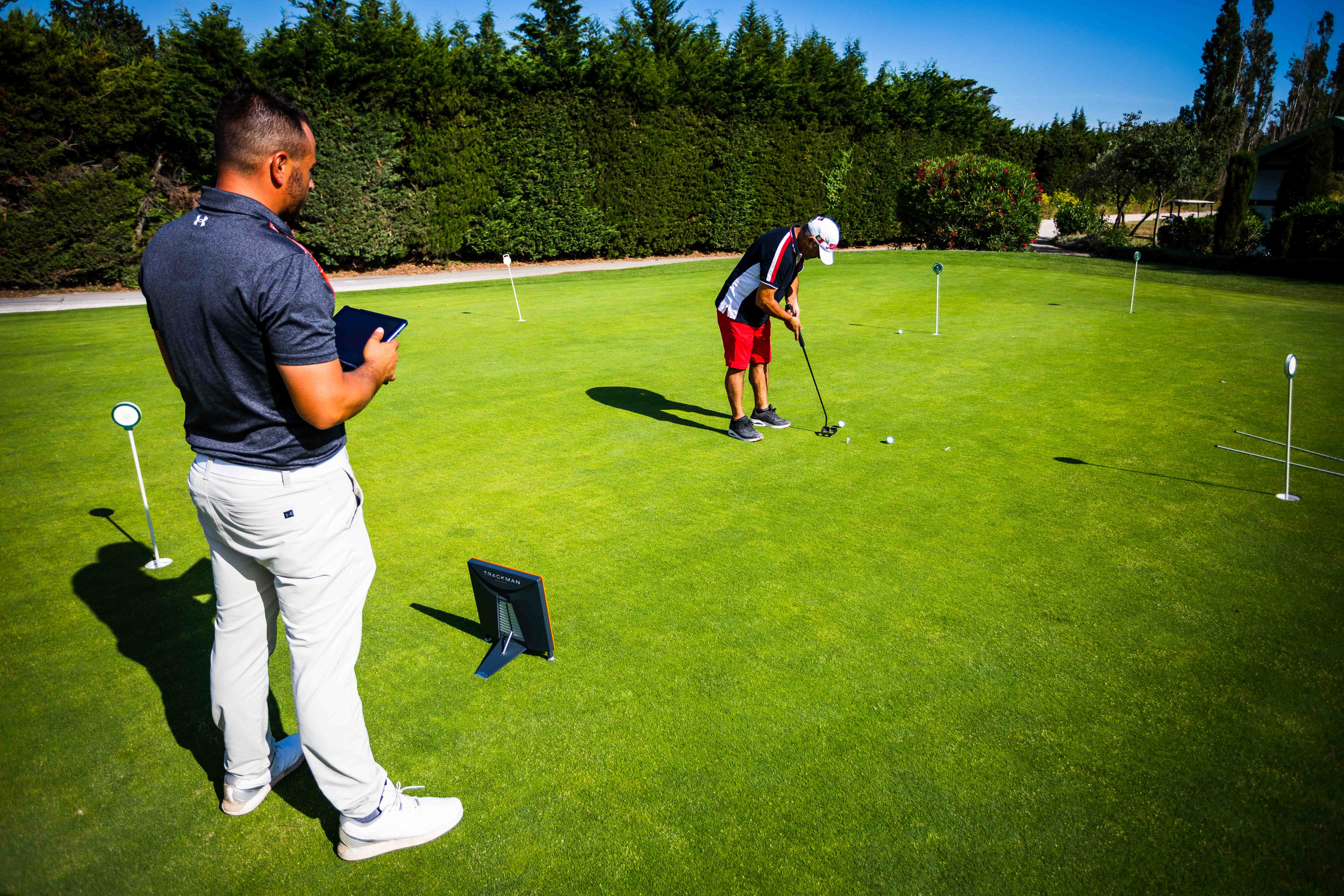 Setup Trackman 4 - cours de golf Avignon Vaucluse