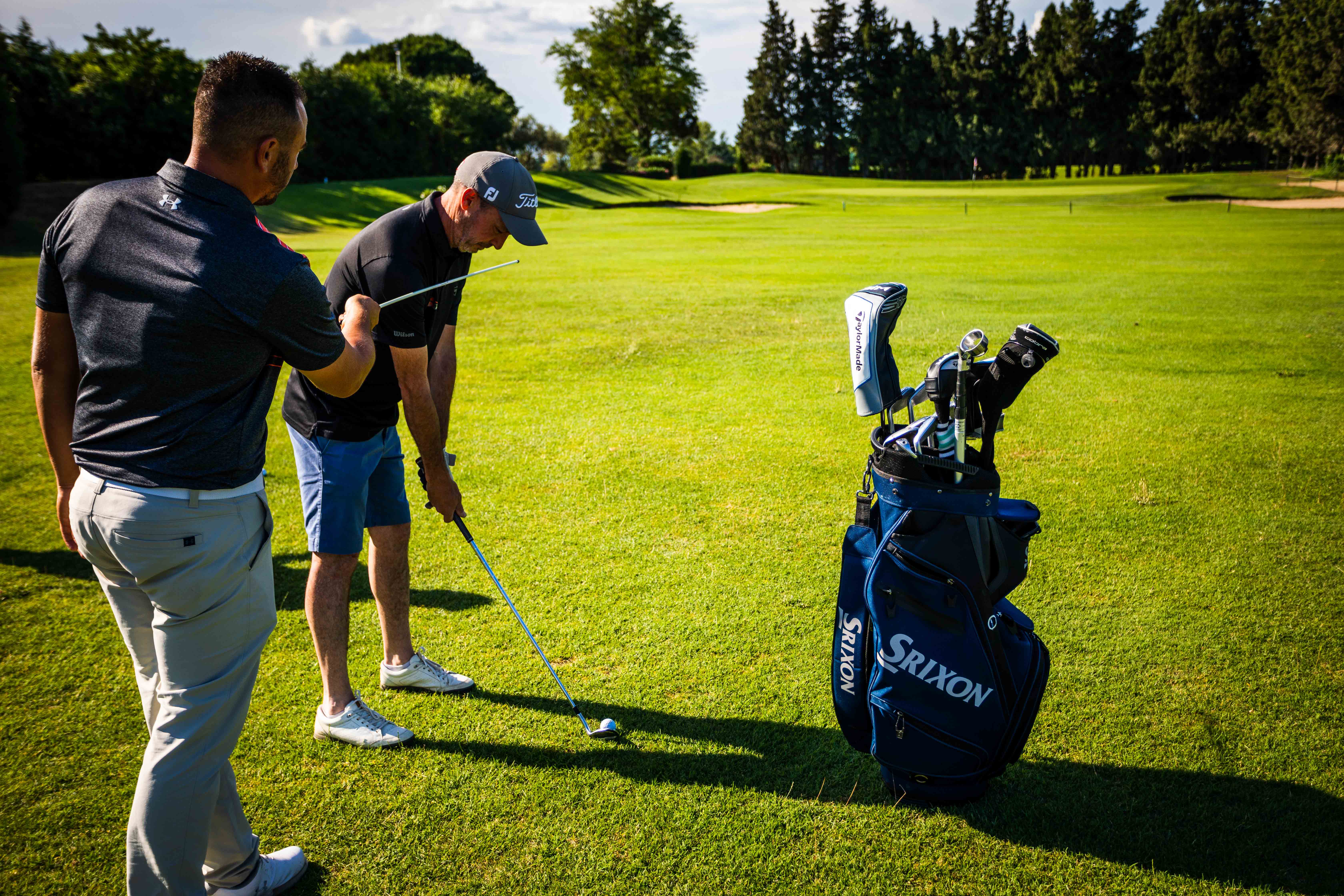 Coaching technique de grip sur le fairway - cours golf Avignon