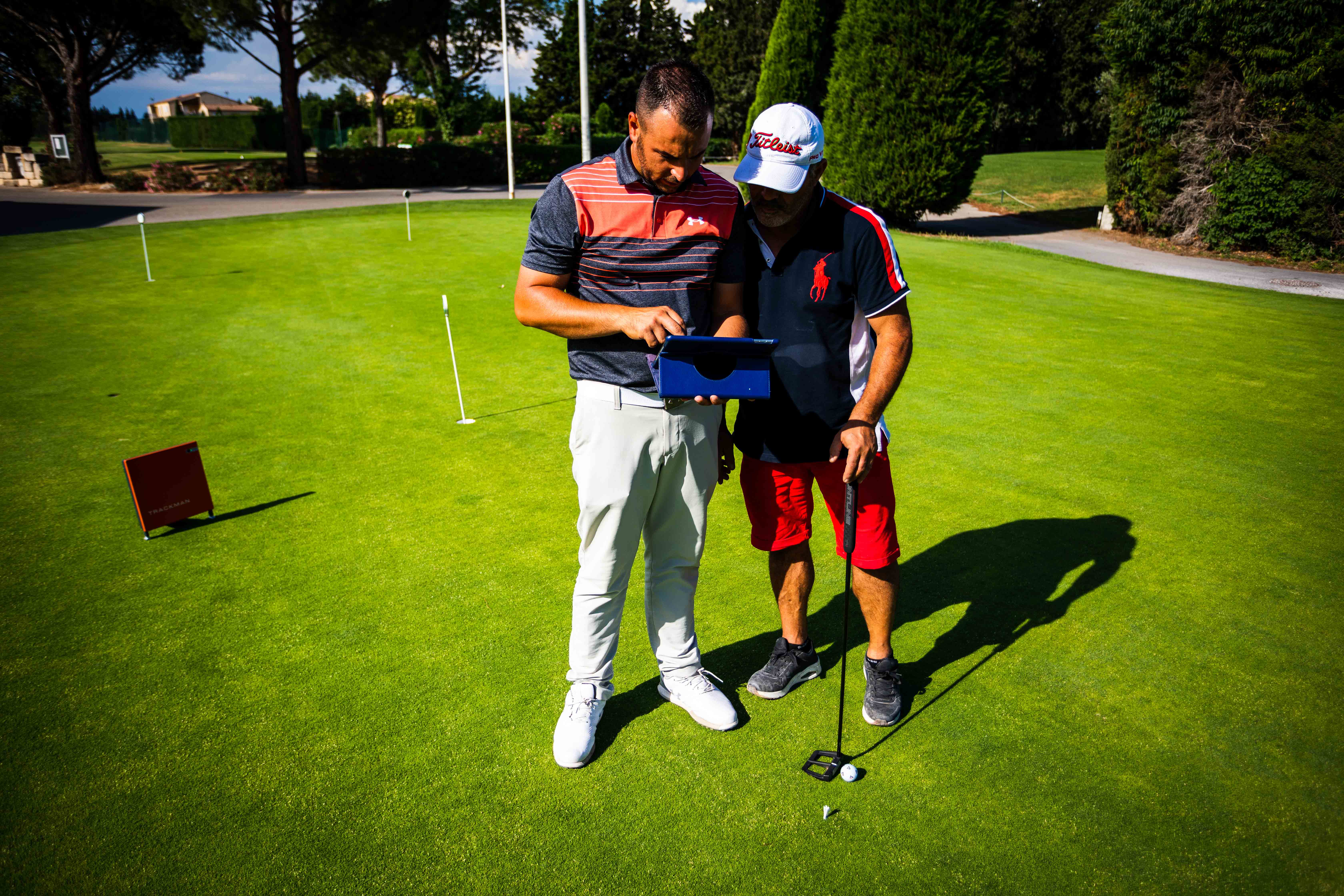 Analyse swing Trackman 4 en salle - Tristan Lacarelle professeur golf Avignon