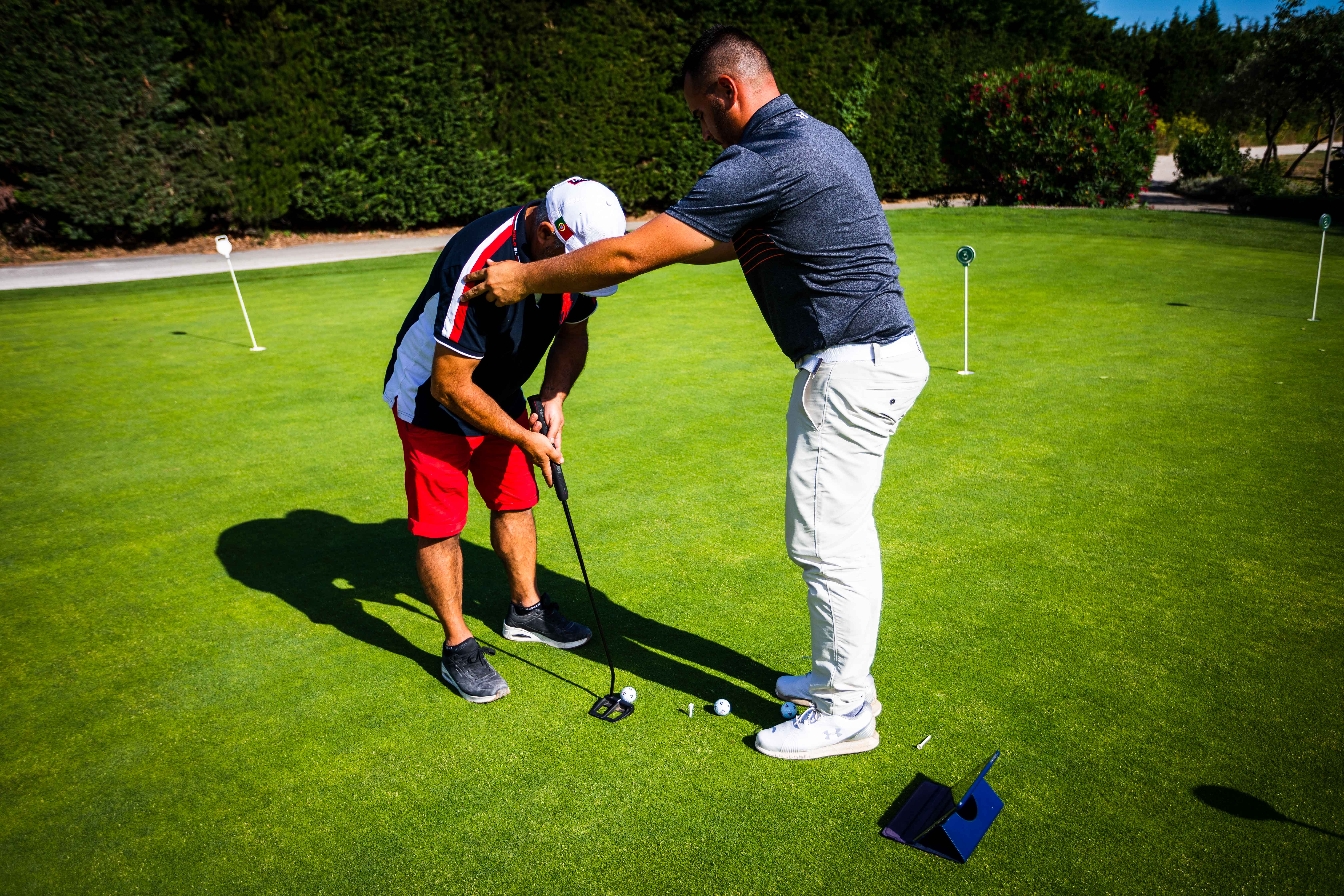 Coaching putting au Golf du Grand Avignon - cours golf Vedène 84