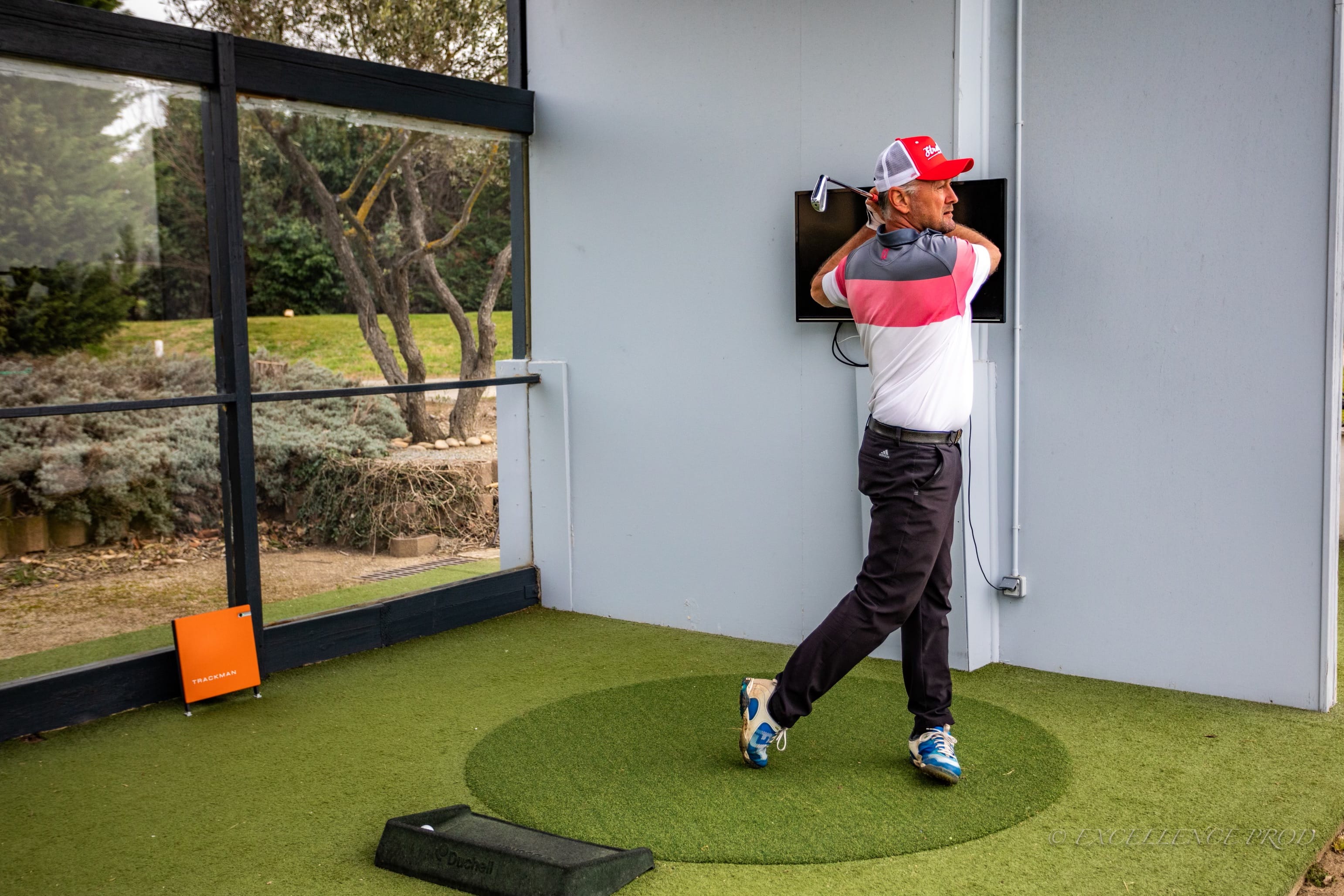 Phase 3 du swing golf - Impact et traversée au Golf du Grand Avignon